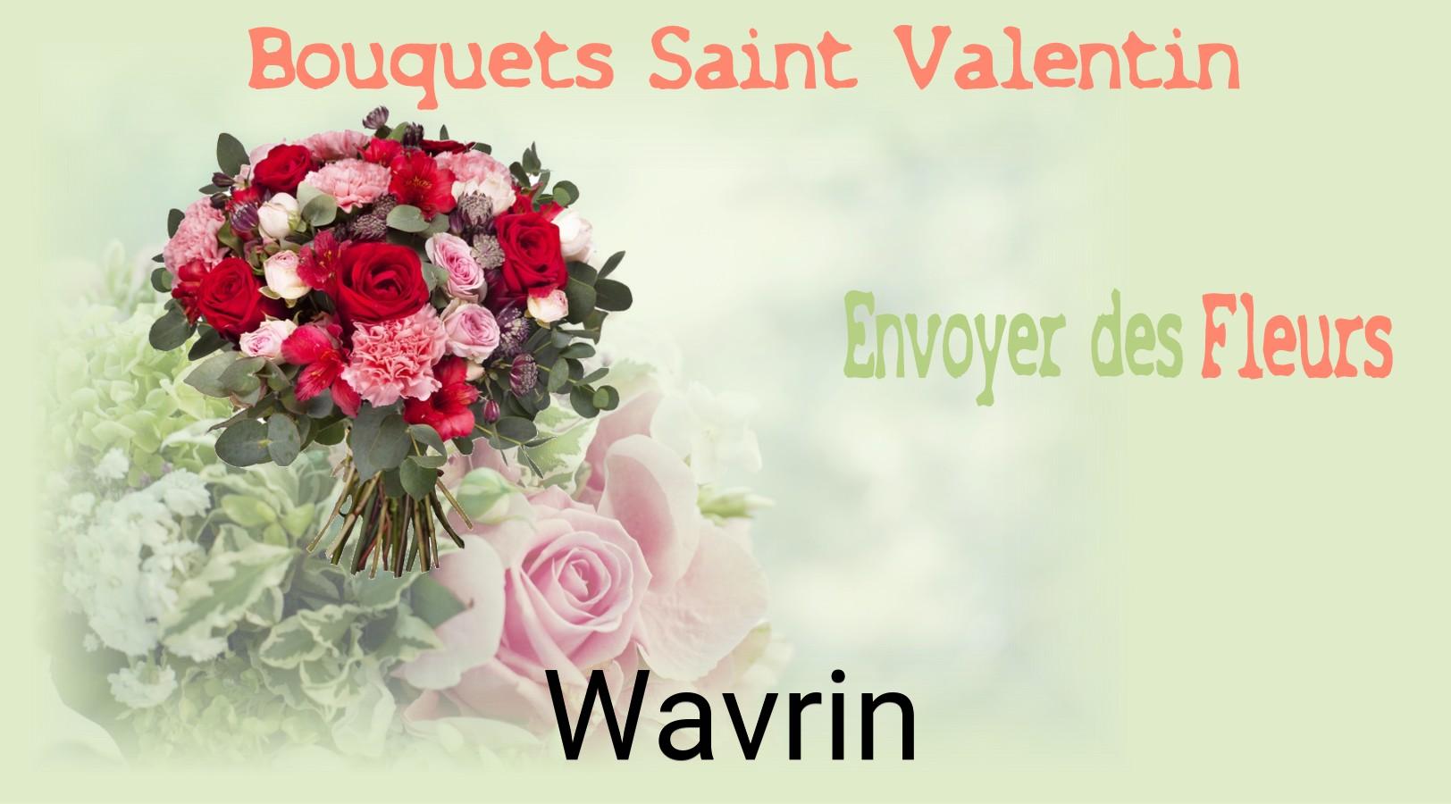 Roses de Saint-Valentin livrées à Wavrin